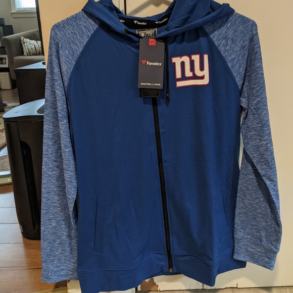Fanatics NFL Pro Line NY Giants Women's Full-Zip Sweatshirt - Picture 1 of 3